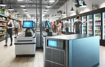USV Anlagen für ein Kassensystem und eine Überwachungskamera